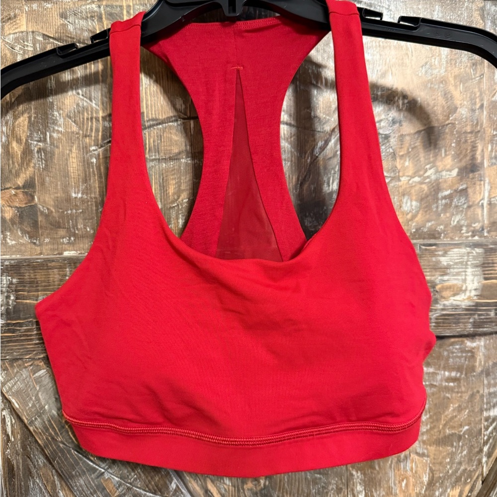 Lululemon Sports Bra in Red Size 10